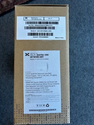 Nextivity CEL-FI QUATRA 1000 Network Unit Q34-2/5/12/66NU EXA T-Mobile - Image 1 of 3