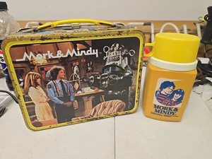 Termo lonchera vintage Mork and Mindy Robin Williams 1979 Paramount - Imagen 1 de 13
