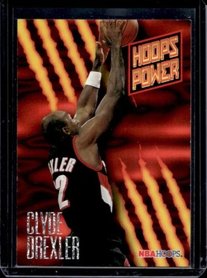 1994-95 Hoops Clyde Drexler Power (Stat Ratings) #PR-43 Trail Blazers - image 1 of 2