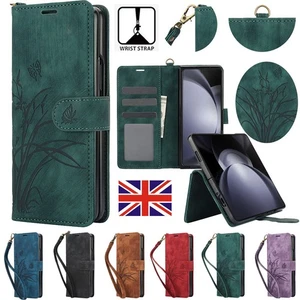 For Samsung Galaxy Z Fold 7 6 5 4 3 Case Wallet Card Holder Shockproof Cover - Picture 1 of 38