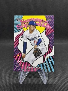 2025 Topps Series 2 Roki Sasaki #SS-41 Summer Superstars RC Dodgers - Bild 1 von 2