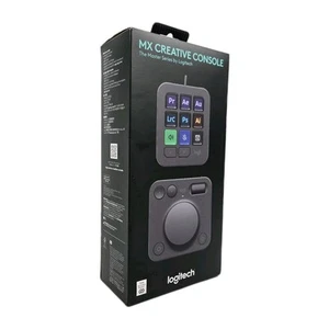 Logitech MX Creative Console Keypad & Dial Keyboard 920-012660 New Free Ship - Picture 1 of 15