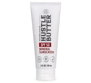 Hustle Butter Tattoo Aftercare Sunscreen Lotion Fade Protection SPF 50 (3 oz) - Picture 1 of 10
