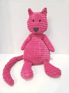 Jellycat London 16" Cordy Roy Kitty Cat Rosa Pana Peluche Cola Larga  - Imagen 1 de 8