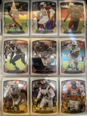 2014 Bowman Chrome Football - Complete Your Set 1-110 - Image 1 of 4