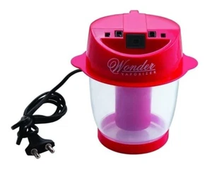 Wonder Steam Inhaler Sauna Vaporizer for Cold and Cough Red - Picture 1 of 4