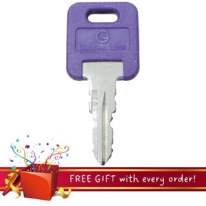 (1 Key) Global Link PURPLE RV Lock Key * SELECT YOUR KEY CODE * G301-G391 - Picture 1 of 4