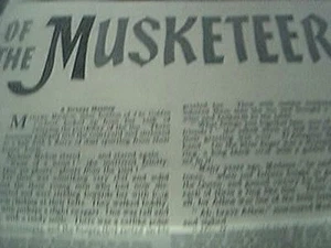 film 1962 article sons musketeers madame michon golden cockerel - Picture 1 of 1