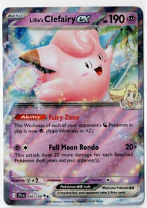 Pokemon Lillie's Clefairy ex 056/159 Journey Together Double Rare Holo - Bild 1 von 2