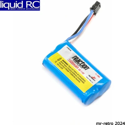 Dynamite B0108 7.4V 1500mAh 2S Li-Ion: PRB React 17 - Image 1 of 2