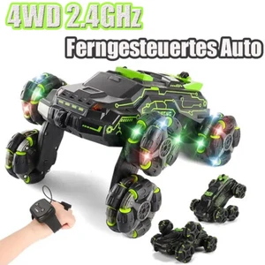 RC Stunt Auto Ferngesteuertes Auto mit Handsteuerung 4WD Kinder Spielzeugauto - Bild 1 von 21