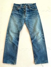 Denim Jeans  EVISU JEANS 2000 No2 Selvedge DENIM Leather Patch W:29 Inseam:28