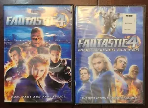 Fantastic 4 (Used) and Fantastic 4: Rise of the Silver Surfer (New) DVD - Picture 1 of 1