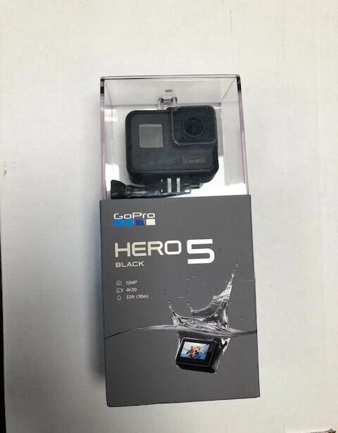 GoPro Hero 5 Black Model #CHDHX-502 Wi-Fi & BT Waterproof 33'