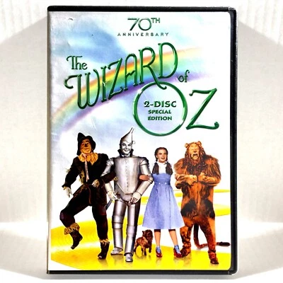 The Wizard of Oz (2-Disc DVD, 1939, 70th Anniv. Ed)    Judy Garland   Ray Bolger - Image 1 of 4