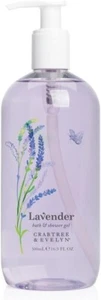 Crabtree & Evelyn Lavender Bath & Shower Gel Soap Liquid 500ml New - Picture 1 of 1