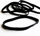 10 Heavy Duty Rubber Bands | Big Thick Xl-Large UV Resistant Black Rubber-Bands 