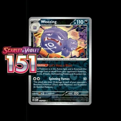 Pokemon 151 Cards! Holo/Reverse Holo Ex Illustration Ultra Double Rare Card! - Image 1 of 2