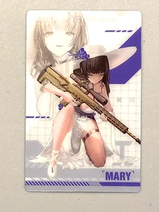 Mary - Goddess of Victory: Nikke White Plastic Card - Picture 1 of 2