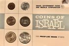 1966 Israel 20th Anniversary Jerusalem 6 Coins Proof-Like Mint Mailspecimen Set