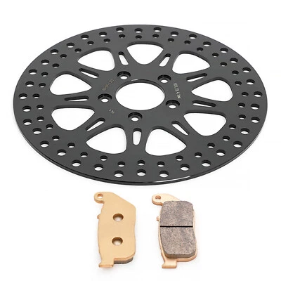 Front Brake Disc Rotor Pads for Harley Sportster XL883N XL883L Nightster XL1200N Foto 1 de 4
