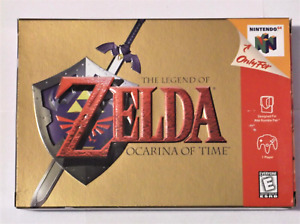 The Legend of Zelda Ocarina Of Time N64 NTSC - 100% Authentic, Complete, Boxed
