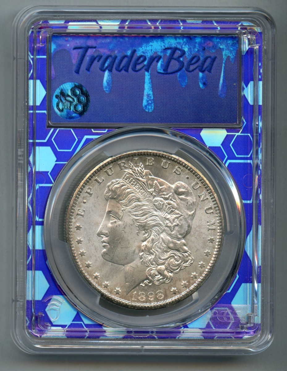 MS 64 Graded 1898 Year Morgan US Dollars (1878-1921) for MS 64 Graded 1898 Year Morgan US Dollars (1878-1921) for
