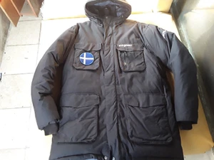 (No. 1282) EVEREST L SWEDEN FLAG BRAND TEAM Hombre PARKA Chaqueta ABAJO 1 - Imagen 1 de 7