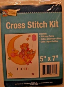 Crafters Square "Over the Moon" Counted Cross Stitch Kit 977138 92 NEW 5"X7" - Picture 1 of 5