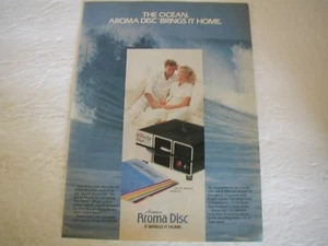 1985 DISCO AROMATICO IT BRINGS IT HOME WALL ART 8X11 STAMPA VINTAGE AD L041 - Foto 1 di 1