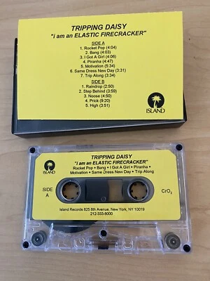 Tripping Daisy Vintage Rare PROMO Cassette 1995 Elastic Firecracker Tape 90's - Image 1 of 4