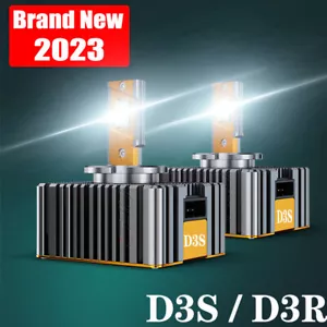 2pcs D3S D3R LED Headlight Bulbs 180W 6500K Super White HID Xenon Conversion Kit - Bild 1 von 24