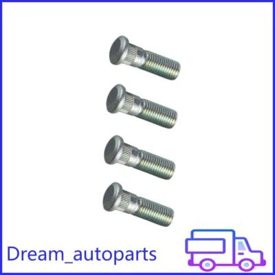 Set of 4 Wheel Lug Stud Bolt Rear Front for Acura CL Honda Accord Civic Replaces - Image 1 of 4