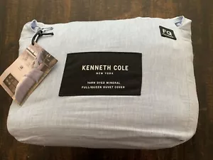 Kenneth Cole Garn gestorben mineralisch volle/Königin Bettdecke (Ozeangrau - Bild 1 von 2