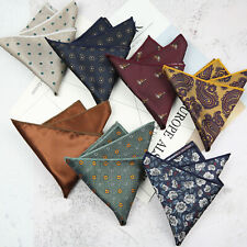 Silk Men Pocket Square Handkerchief Business Party Wedding Accessory Kerchief