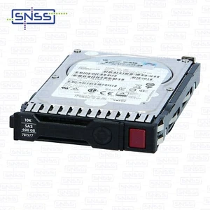 HPE 600GB 10k 2.5" SAS 12G SC Enterprise G8 G9 HDD 781516-B21 781577 EX VAT £24 - Picture 1 of 2