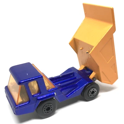 Lesney Matchbox Superfast No. Camión Atlas 23 1975 azul/naranja - hecho en Inglaterra Foto 1 de 4
