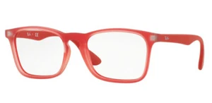 Nuevas gafas para niños Ray-Ban cuadrado cristal rojo plástico 46 mm RY1553 3669 - Imagen 1 de 1