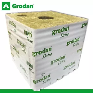 Grodan Delta culture block 15 x 15 x 14.2 cm | stone wool starting block | growing block - Picture 1 of 2