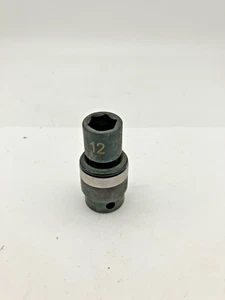 Genius Tools 380012M 3/8" Drive 12mm Swivel Impact Socket - Picture 1 of 9