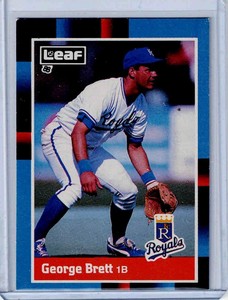 1988 Leaf George Brett Kansas City Royals #93