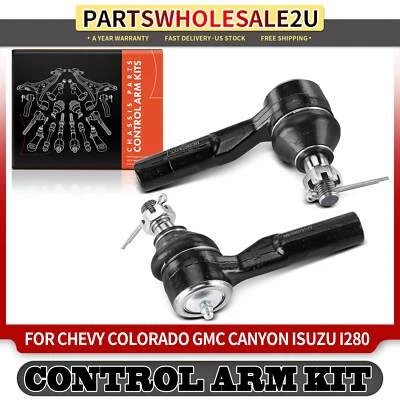 2x extremos de barra de amarre exterior delantero para Chevy Colorado GMC Canyon 2004-2007 Isuzu 2006 Foto 1 de 4