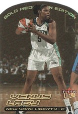 2000 Ultra WNBA Gold Medallion #63 Venus Lacy New York Liberty