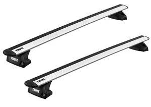 Thule Roof Rack Evo Clamp WingBar Evo Silver for Chevrolet Silverado 3500 HD... - Picture 1 of 5