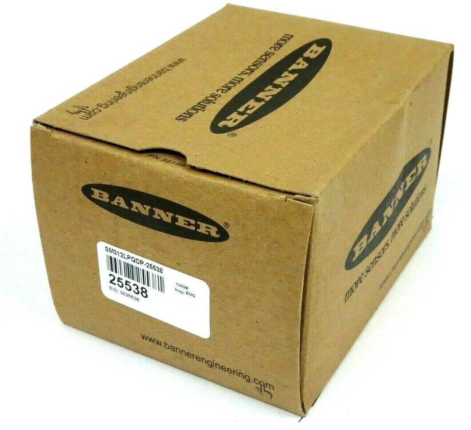 NEUES BANNER ENGINEERING 25538 SENSOR SM312LPQDP-25538 - Bild 1 von 1