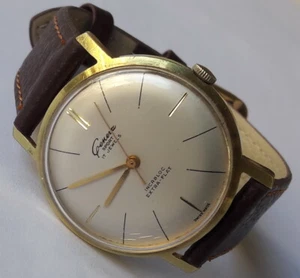 Amazing vintage GENEVA SPORT Extra Flat GSW40.41 Swiss Made From Early50's - Picture 1 of 12