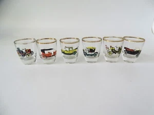 Retro Trinkgläser Classic Oldtimer Auto 6er Set - Bild 1 von 7