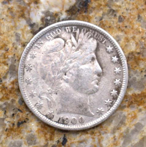 1900 Barber half dollar Cover