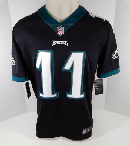 New Mens Philadelphia Eagles Carson Wentz #11 Black Limited Jersey S Nike NWT Cover