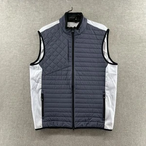 Grayson Men’s Size L blue full zip insulated puffer Vest sleeveless - Picture 1 of 10